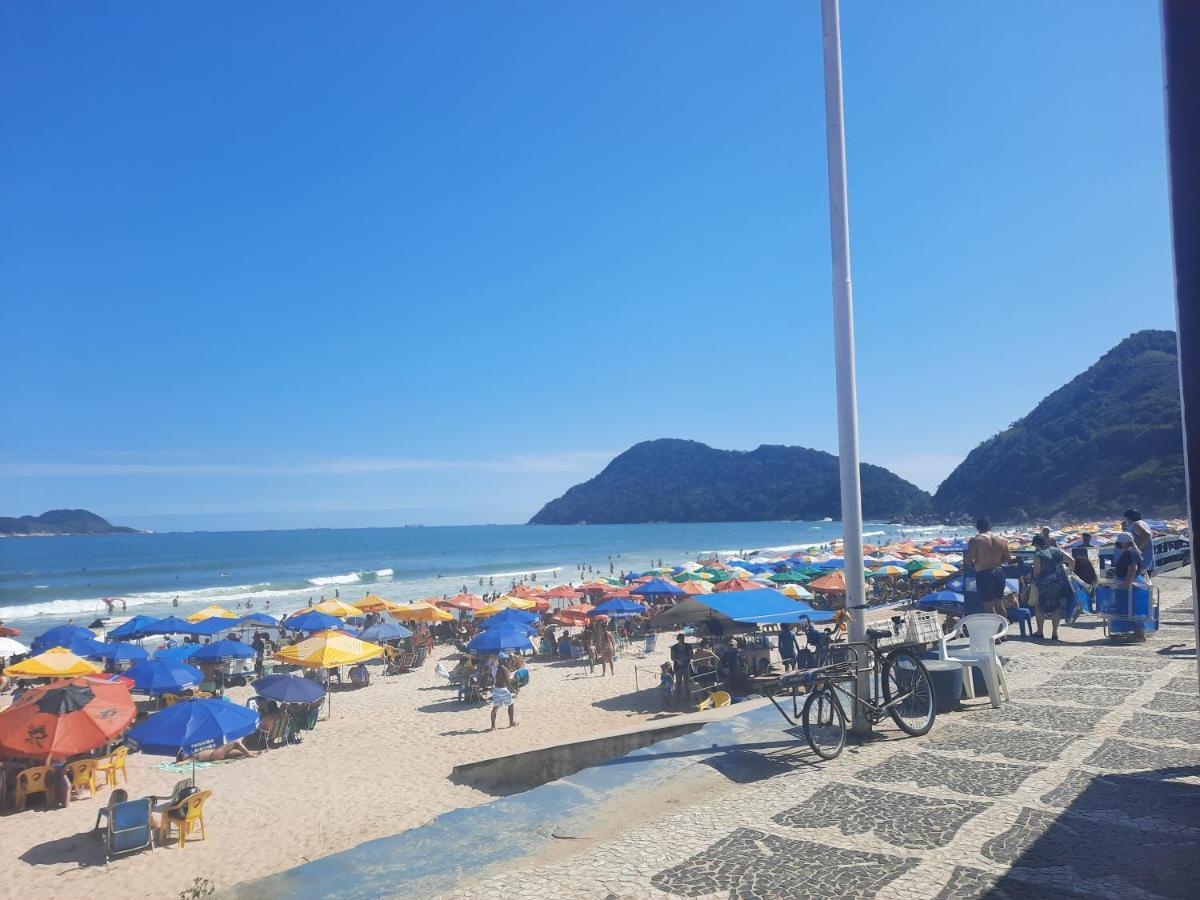 Apto Na Praia Do Tombo A 100M Guarujá Extérieur photo